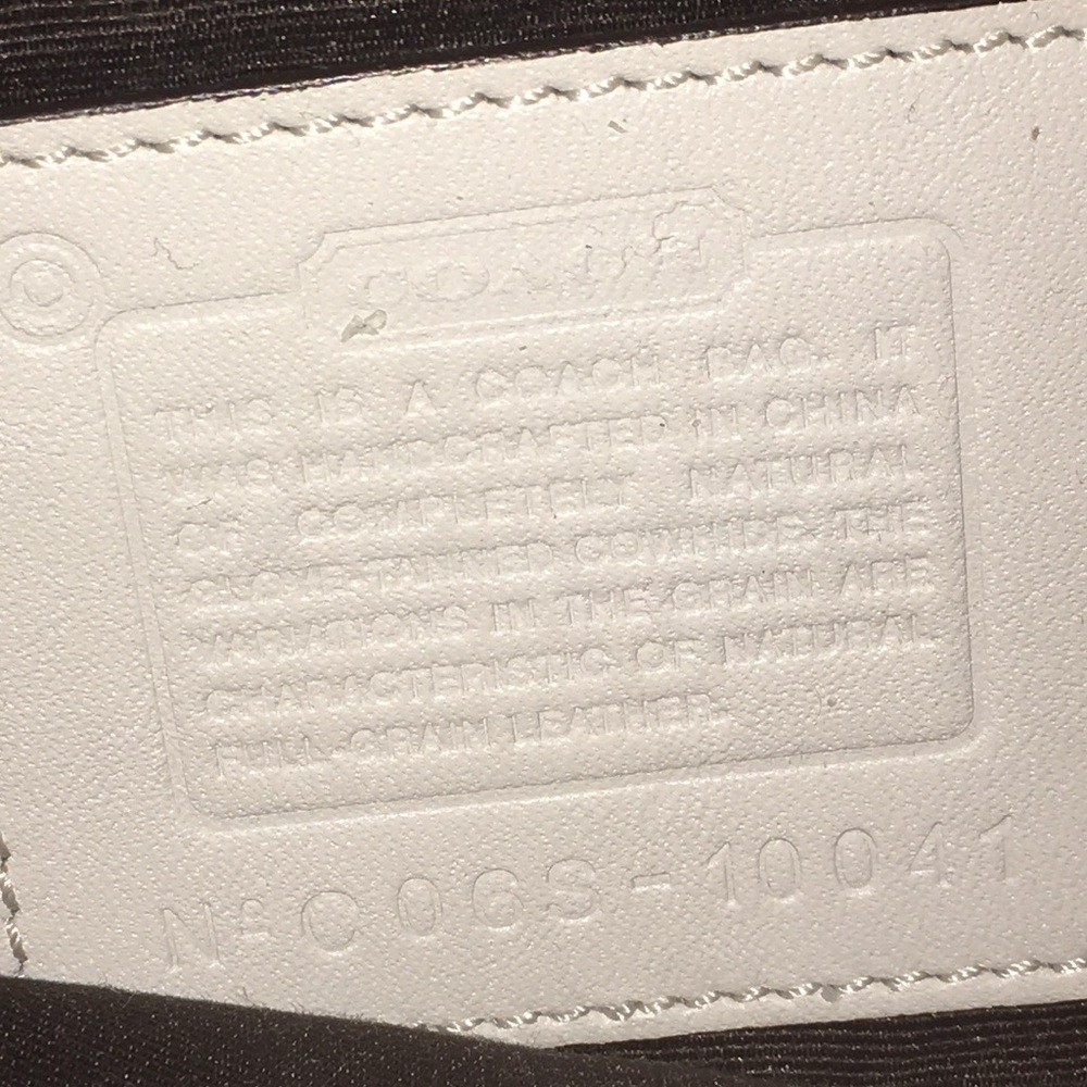 VINTAGE COACH SMALL KIDNEY SHAPE BAG - Picture 4 of 7